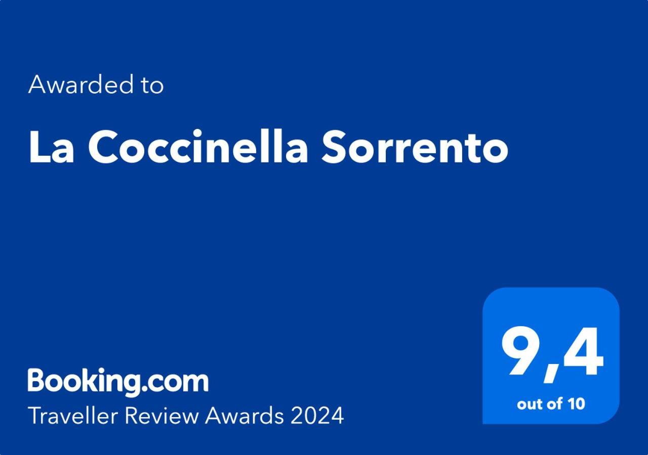 La Coccinella Sorrento Villa Exteriör bild